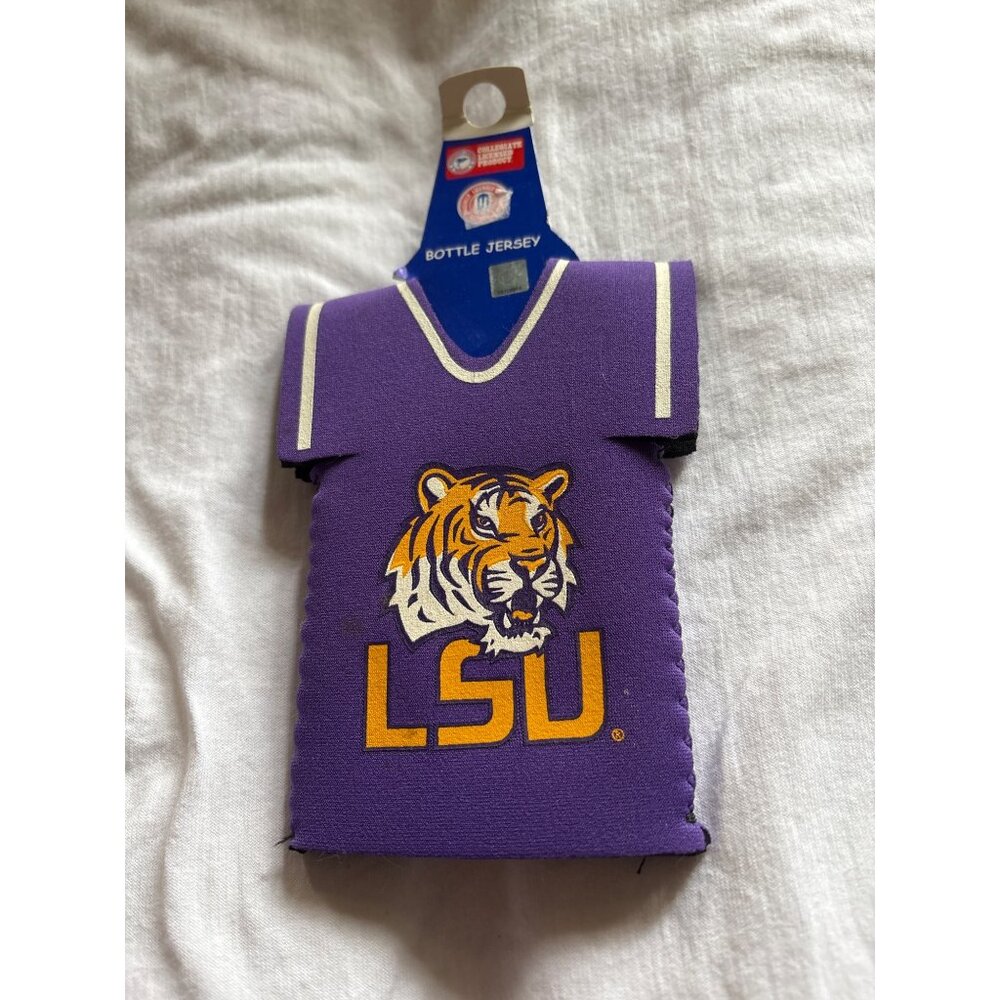 Lsu Tigers Bottle Jersey Drink Cooler Official Ncaa Licensed Product
